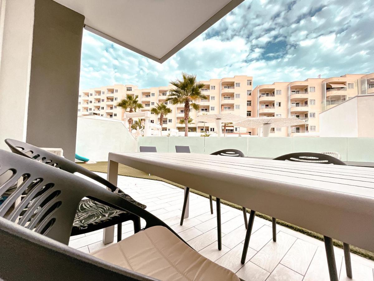 Apartamento Ocean Garden, Ac, Sun Terrace, Heated Pool, Parking, Pp901 Costa Adeje  Exterior foto