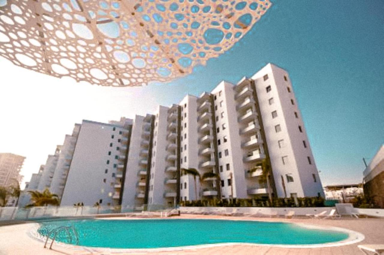 Apartamento Ocean Garden, Ac, Sun Terrace, Heated Pool, Parking, Pp901 Costa Adeje  Exterior foto